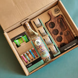 Botella Don Melitón REGALO - Elige tu KIT (con jícaras, cuerno o tabla mezcalera)